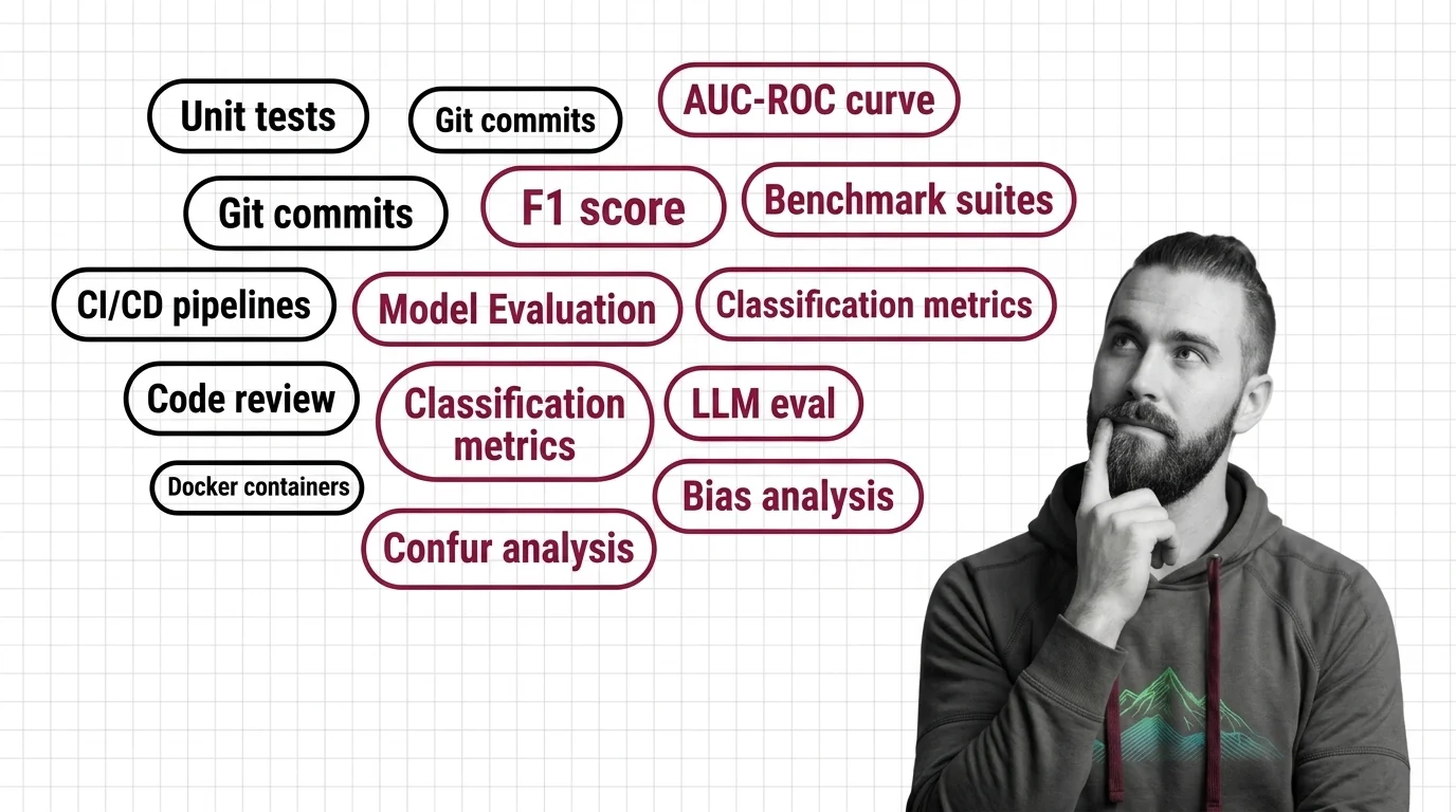 MAX mapping software testing concepts onto AI model evaluation workflows for backend developers