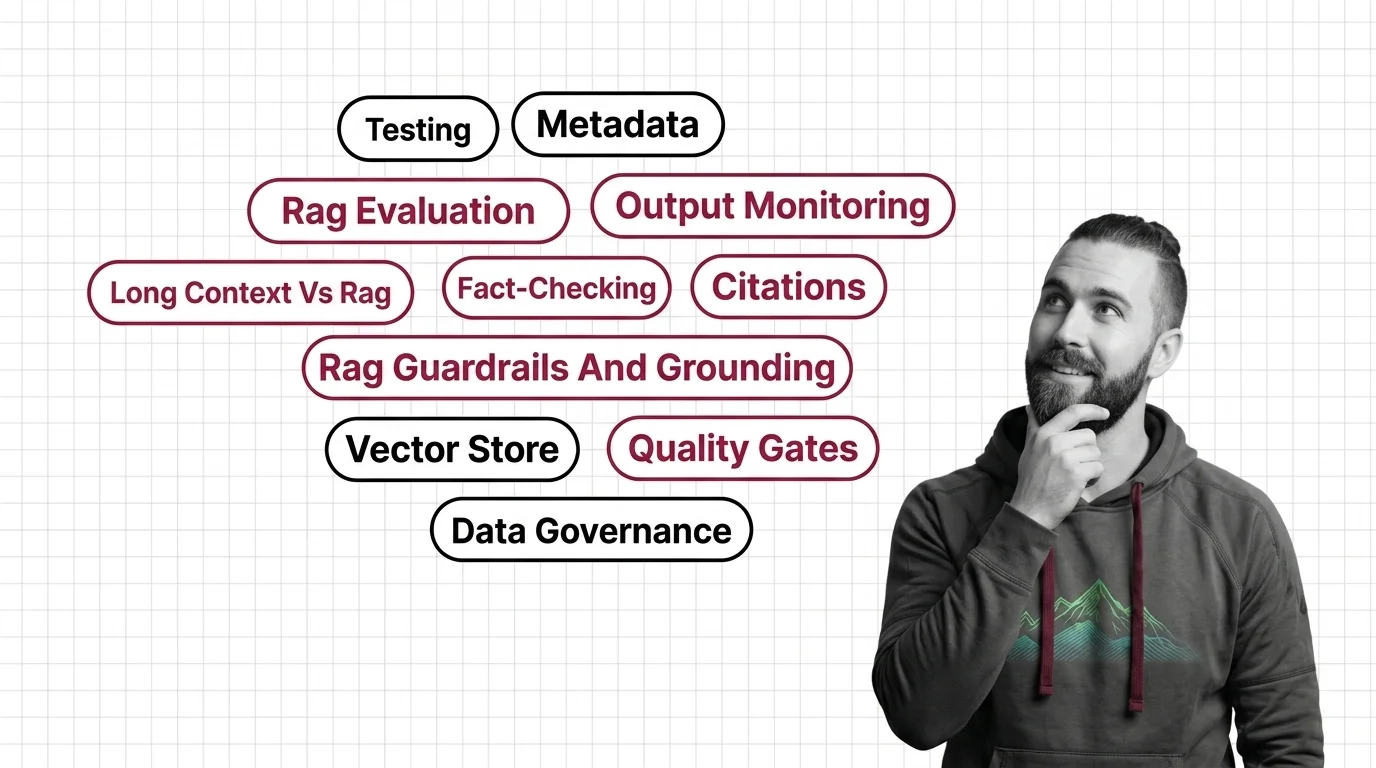 MAX mapping classical testing and service-boundary instincts onto a RAG quality and guardrails pipeline for backend