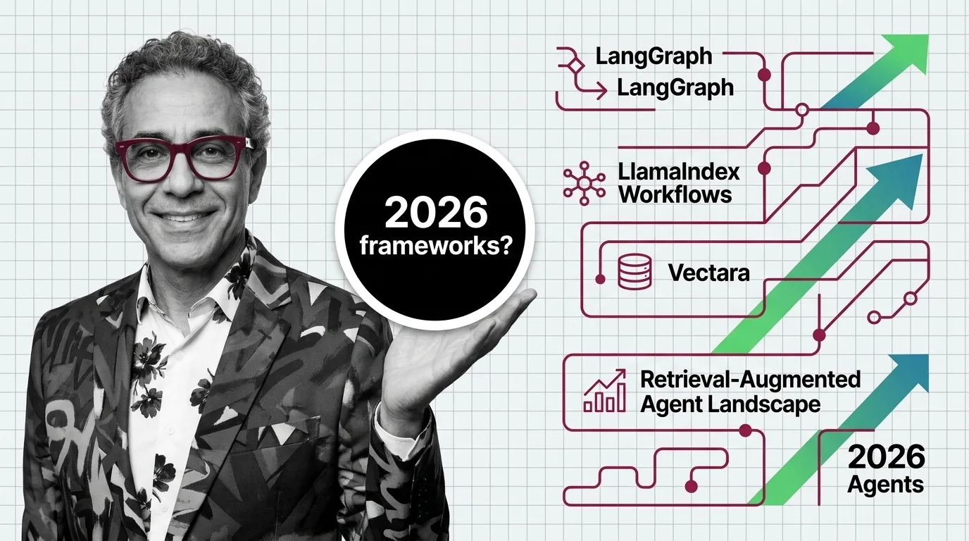 Three converging agent orchestration stacks rendered as parallel data graphs with sub-agent spawns and grounding checks