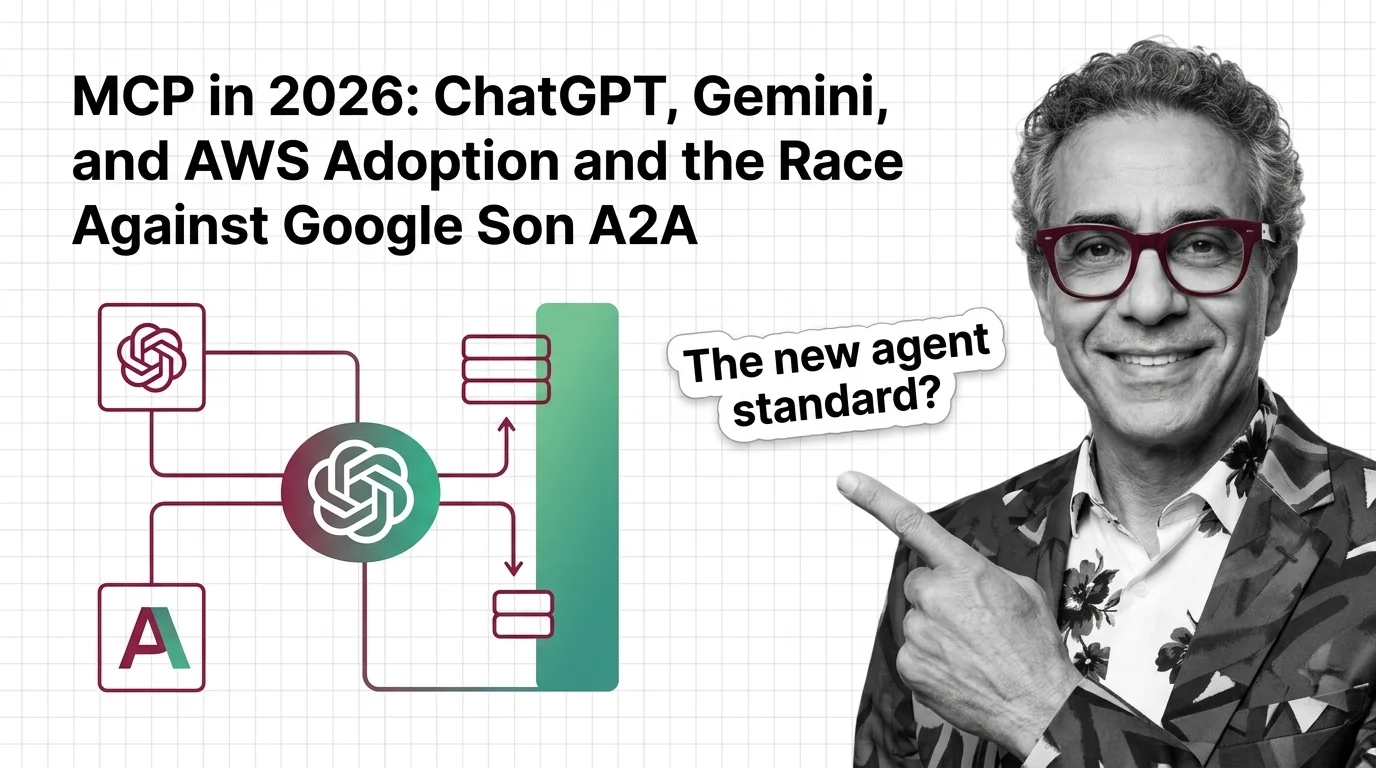 The agentic AI stack in 2026: MCP tool-connectivity and A2A agent-coordination layers under shared open governance.